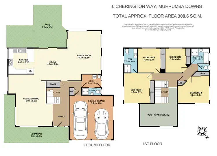 Floorplan of Homely house listing, 6 Cherington Way, Murrumba Downs QLD 4503