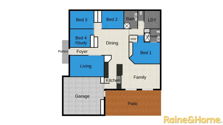 Floorplan of Homely house listing, 11 Cypress Point Drive, Dubbo NSW 2830