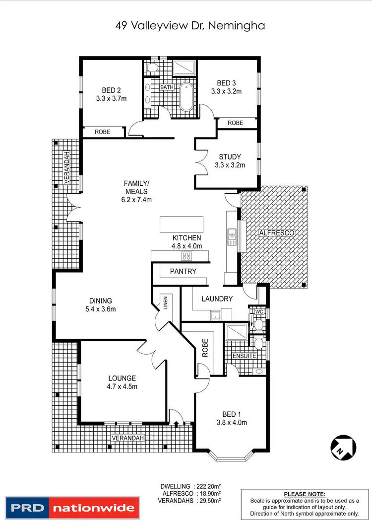 Floorplan of Homely house listing, 49 Valleyview Grove, Tamworth NSW 2340