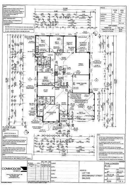 Floorplan of Homely house listing, 16 Broomhurst Street, Baldivis WA 6171