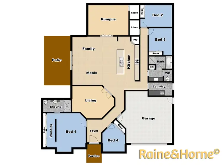 Floorplan of Homely house listing, 4 Regand Park Boulevard, Dubbo NSW 2830