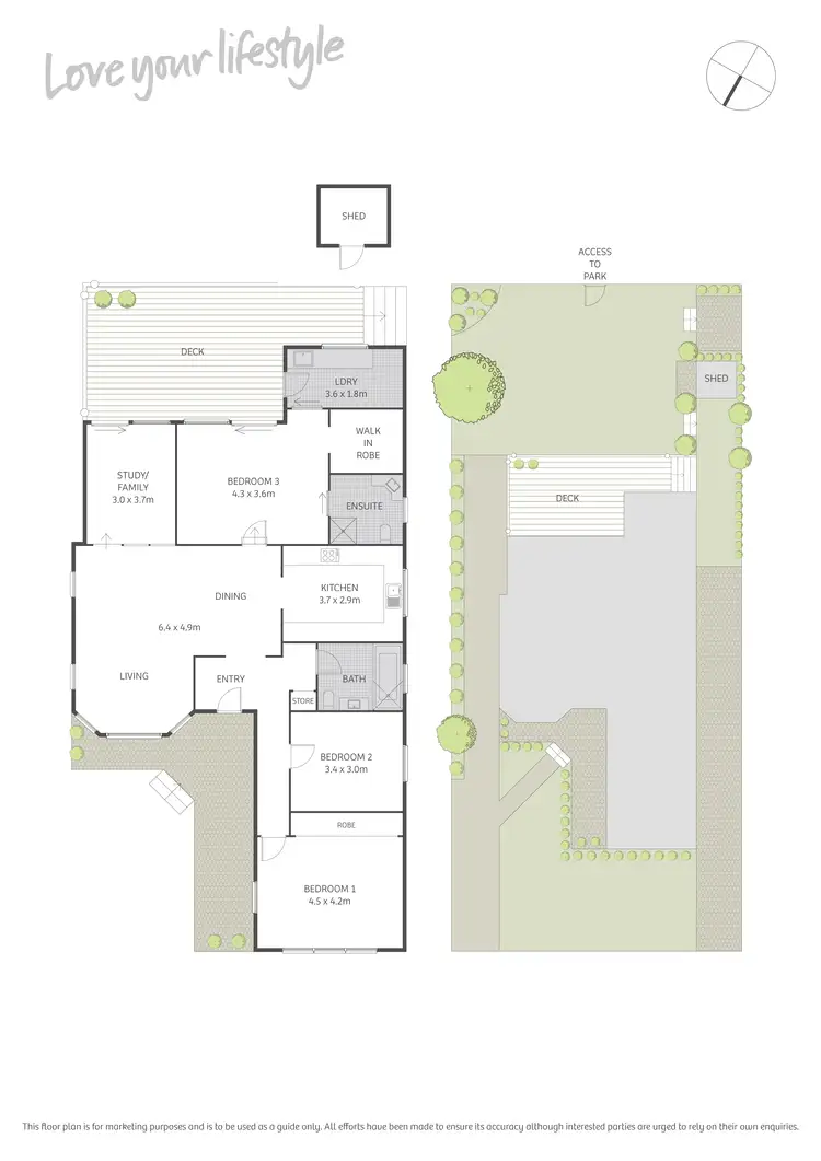 Floorplan of Homely house listing, 3 Walker Avenue, Peakhurst NSW 2210