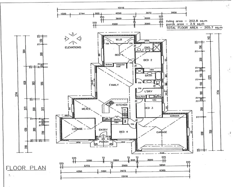 Floorplan of Homely house listing, 12 Barambah Street, Glenvale QLD 4350