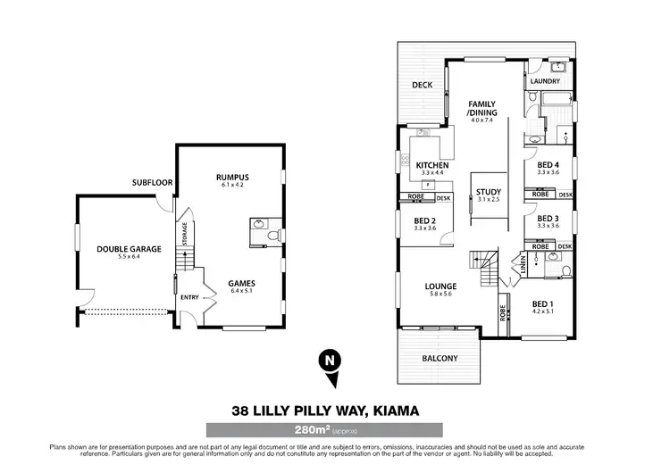 Floorplan of Homely house listing, 38 Lilly Pilly Way, Kiama NSW 2533