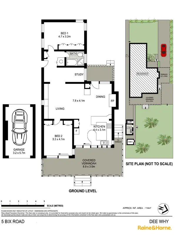 Floorplan of Homely house listing, 5 Bix Rd, Dee Why NSW 2099