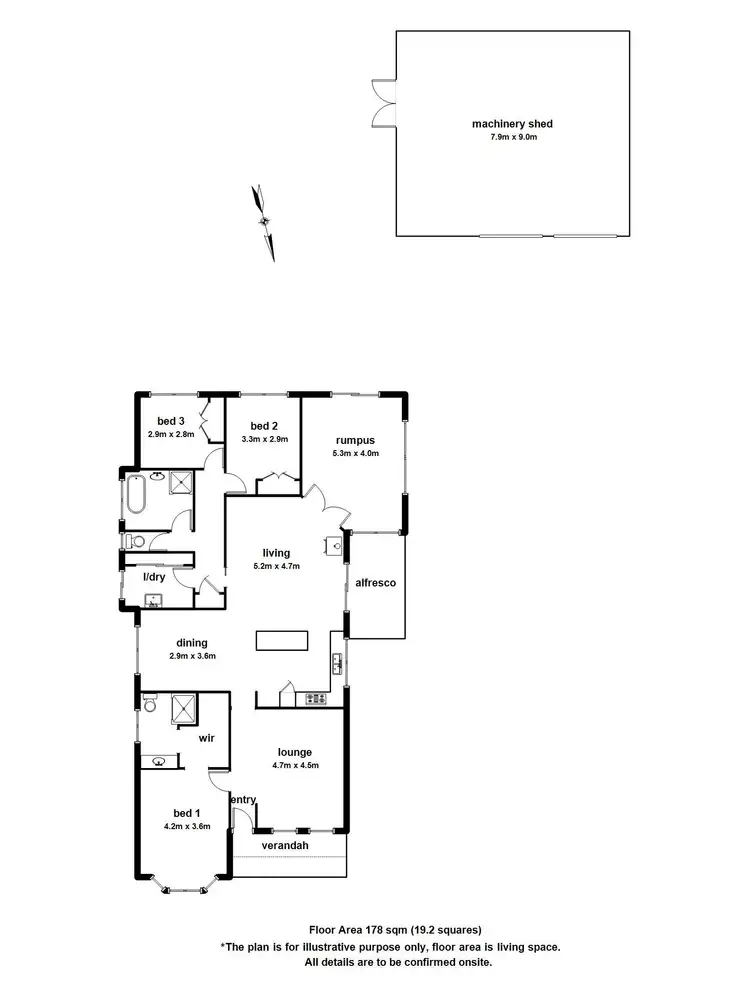 Floorplan of Homely house listing, 6 Heroes Ave, Gembrook VIC 3783
