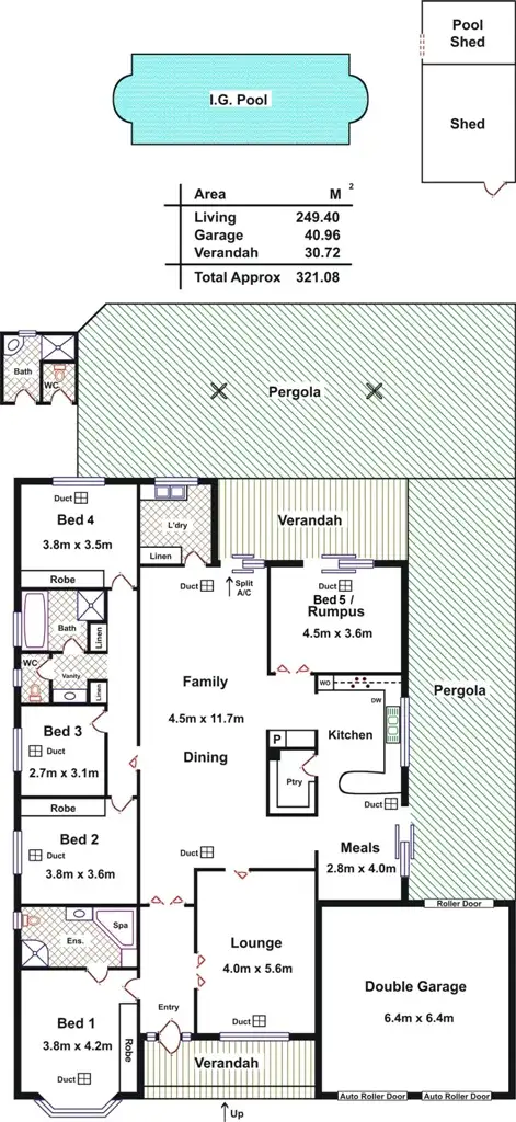 Floorplan of Homely house listing, 23 Henry Street, Hectorville SA 5073