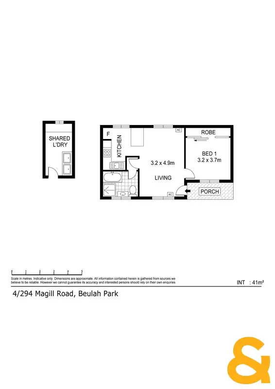 Floorplan of Homely unit listing, Address available on request