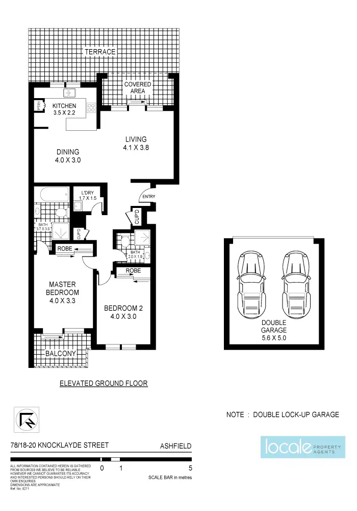 Floorplan of Homely house listing, 78/18-20 Knocklayde Street, Ashfield NSW 2131