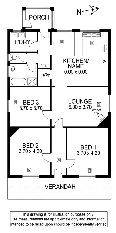 Floorplan of Homely house listing, 12 Wilson Street, Mount Gambier SA 5290