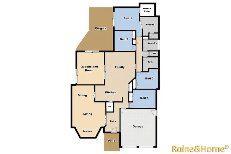 Floorplan of Homely house listing, 26 Twickenham Drive, Dubbo NSW 2830