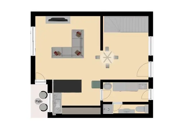 Floorplan of Homely unit listing, Villa 63, Reef Resort, 121 Port Douglas Road, Port Douglas QLD 4877