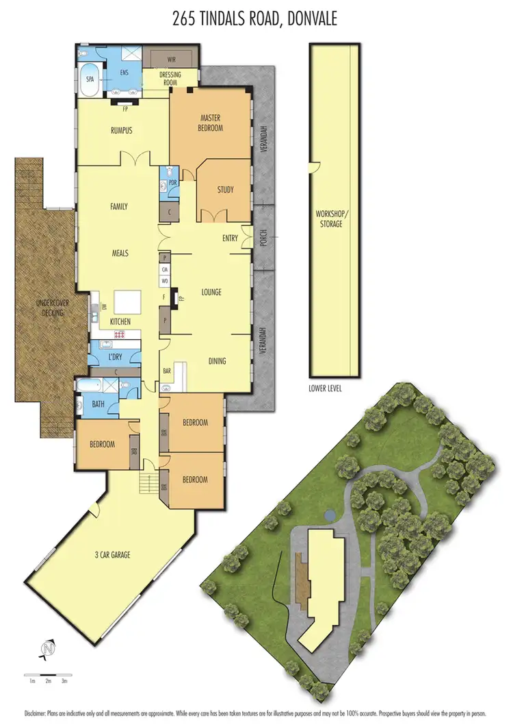 Floorplan of Homely house listing, 265 Tindals Road, Warrandyte VIC 3113
