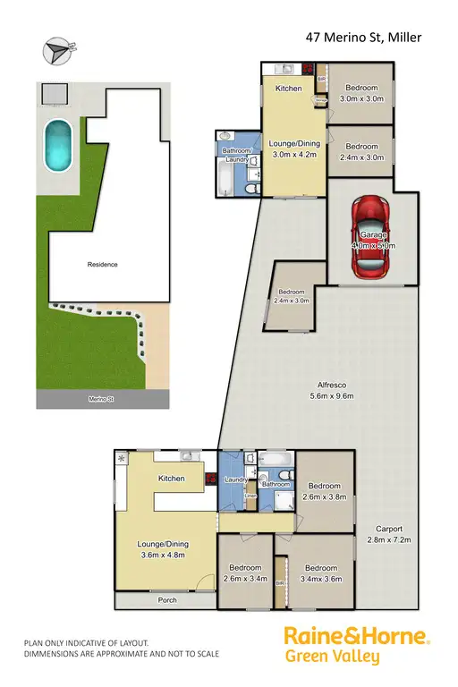 Floorplan of Homely house listing, 47 Merino Street, Miller NSW 2168