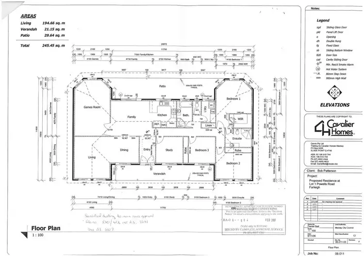 Floorplan of Homely house listing, 6 Powells Road, Farleigh QLD 4741