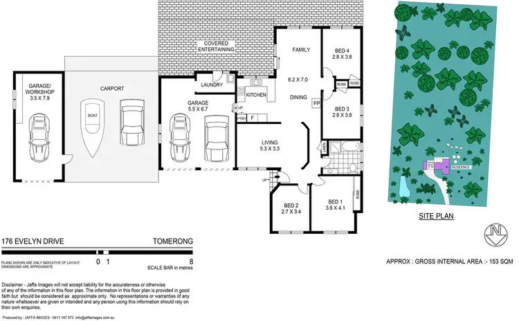 Floorplan of Homely house listing, 176 Evelyn Road, Tomerong NSW 2540