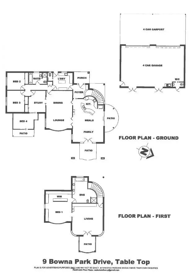Floorplan of Homely house listing, 9 Bowna Park Drive, Table Top NSW 2640