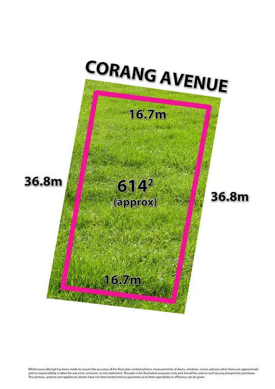 Floorplan of Homely land listing, 5 Corang Avenue, Grovedale VIC 3216