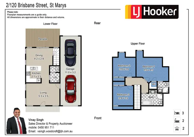 Floorplan of Homely house listing, 2/120 Brisbane Street, St Marys NSW 2760