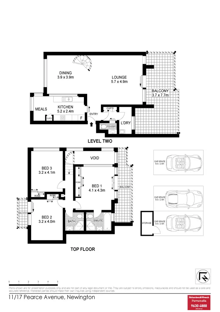 Floorplan of Homely unit listing, 11/17-19 Pearce Avenue, Newington NSW 2127