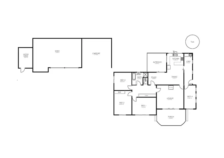 Floorplan of Homely house listing, 18 Gulf Avenue, Port Lincoln SA 5606