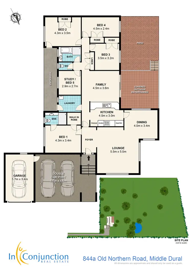 Floorplan of Homely house listing, 844a Old Northern Road, Middle Dural NSW 2158