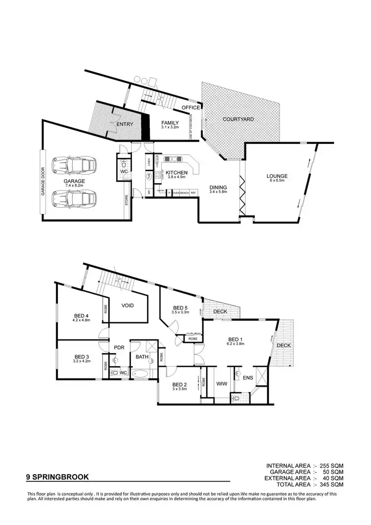 Floorplan of Homely house listing, 9 Springbrook Parade, Idalia QLD 4811