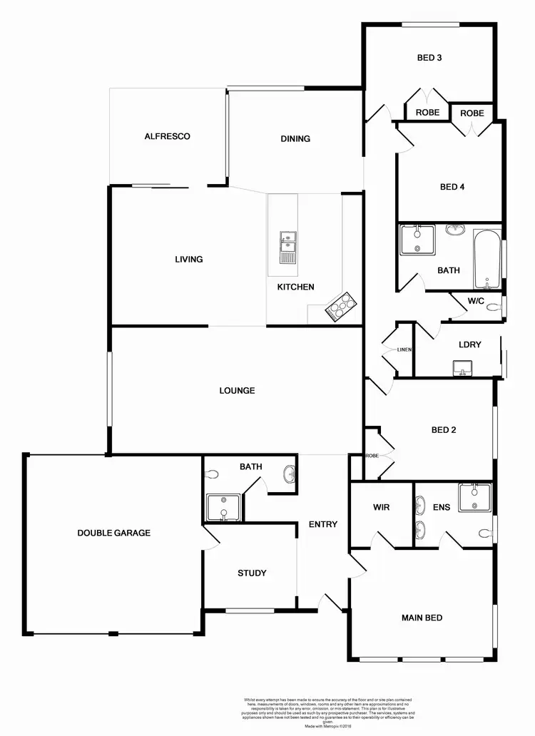 Floorplan of Homely house listing, 55 Worcester Drive, East Maitland NSW 2323
