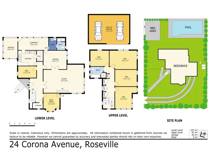 Floorplan of Homely house listing, 24 Corona Avenue, Roseville NSW 2069