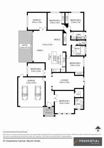 Floorplan of Homely house listing, 51 Swansona Avenue, Mount Annan NSW 2567