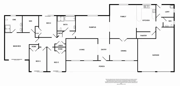 Floorplan of Homely house listing, 17 Woodlands Drive, Thornton NSW 2322