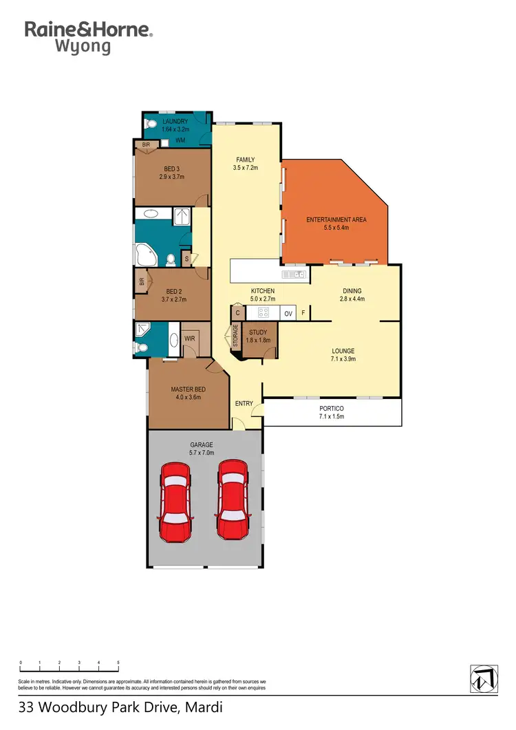 Floorplan of Homely house listing, 33 Woodbury Park Drive, Mardi NSW 2259