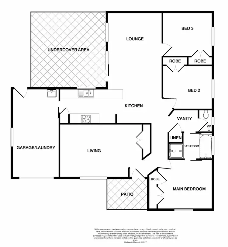 Floorplan of Homely house listing, 15 Adam Avenue, Rutherford NSW 2320
