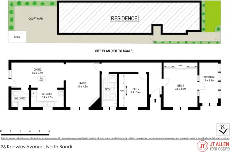 Floorplan of Homely house listing, 26 Knowles Avenue, North Bondi NSW 2026