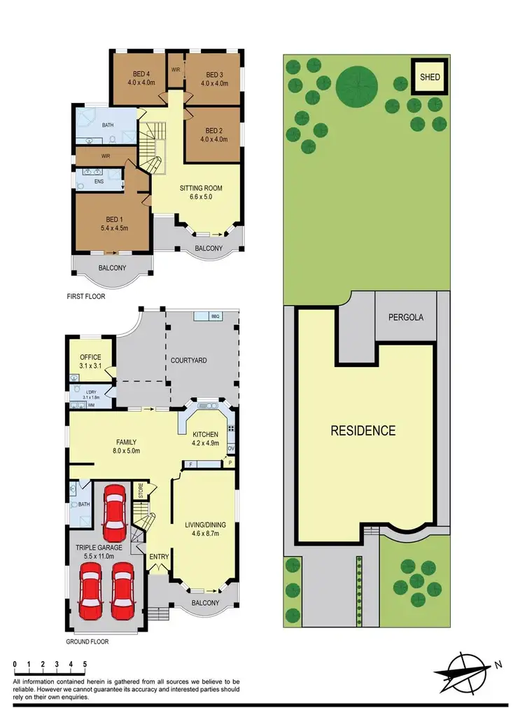 Floorplan of Homely house listing, 22 Whitfield Parade, Hurstville Grove NSW 2220