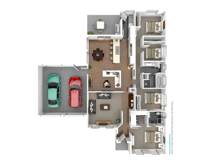 Floorplan of Homely house listing, 28 Guttler Street, Uranquinty NSW 2652