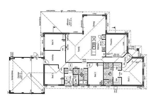 Floorplan of Homely house listing, 38 Keane Road, Harrisdale WA 6112