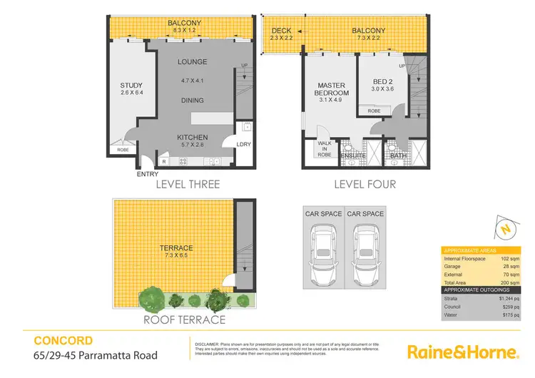 Floorplan of Homely apartment listing, 65/29-45 Parramatta Road, Concord NSW 2137