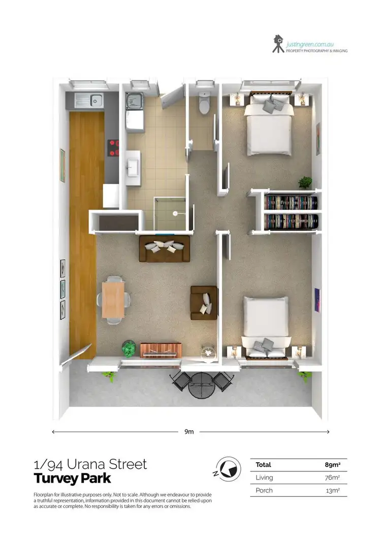 Floorplan of Homely house listing, 1/94 Urana Street, Turvey Park NSW 2650