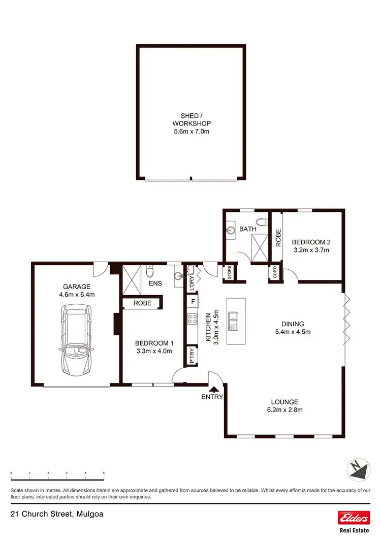 Floorplan of Homely house listing, 21-23 Church Road, Mulgoa NSW 2745