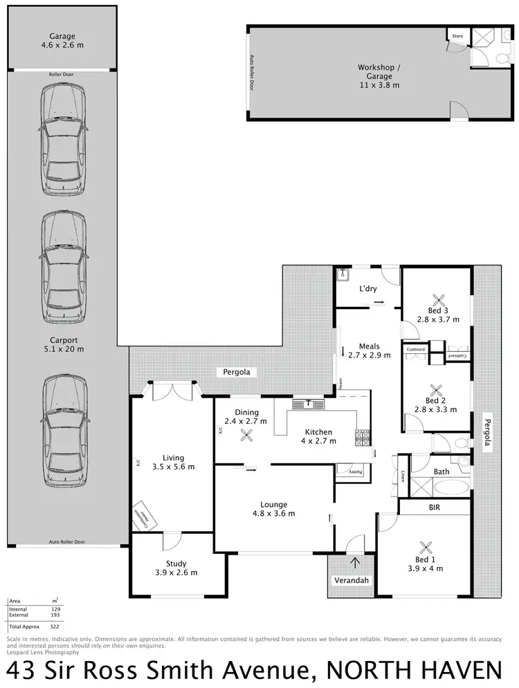 Floorplan of Homely house listing, 43 Sir Ross Smith Drive, North Haven SA 5018