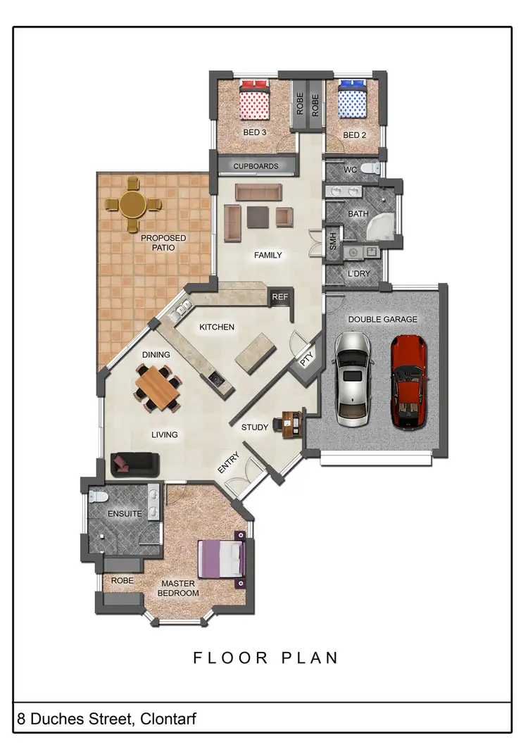 Floorplan of Homely house listing, 8 Duchess Street, Clontarf QLD 4019