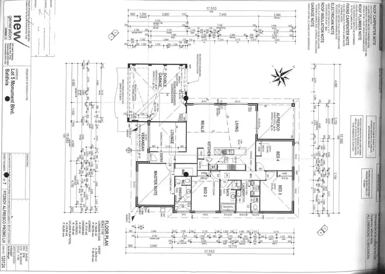 Floorplan of Homely house listing, 10 Monument Boulevard, Baldivis WA 6171
