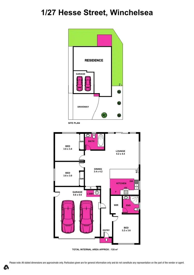 Floorplan of Homely townhouse listing, 1/27 Hesse Street, Winchelsea VIC 3241
