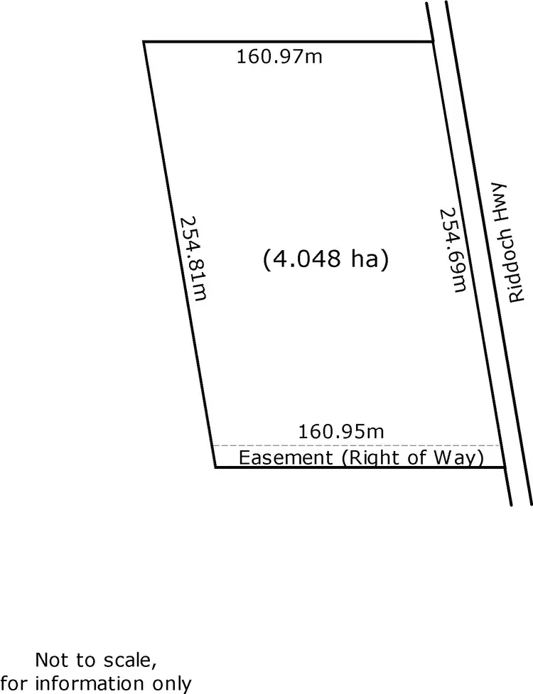 Floorplan of Homely rural property listing, Lot 200 Riddoch Highway, Coonawarra SA 5263