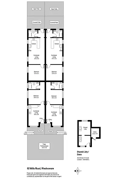 Floorplan of Homely block of units listing, 52 Wills Rd, Woolooware NSW 2230