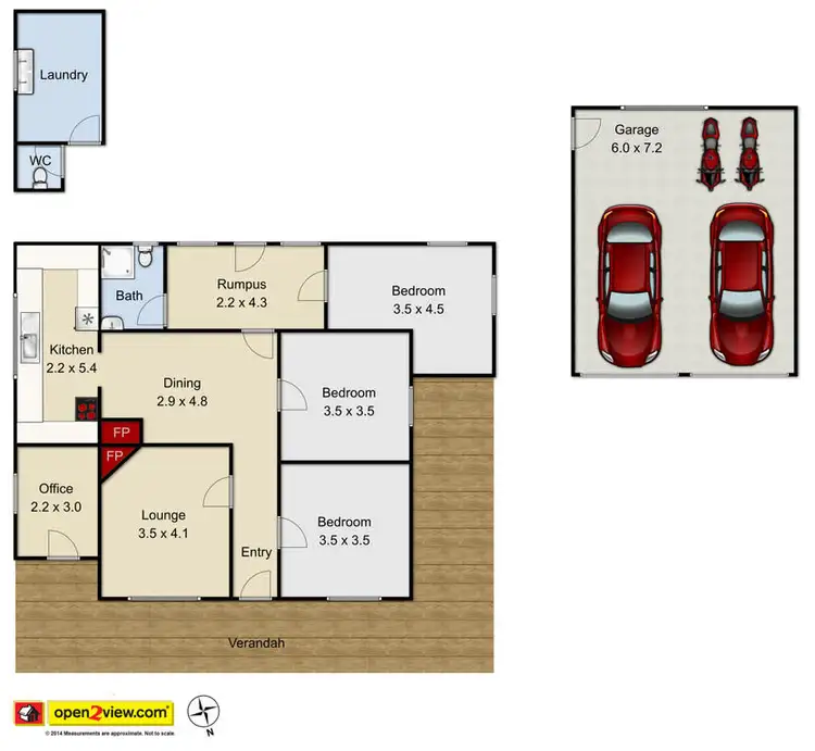Floorplan of Homely house listing, 35 Charlotte Road, Rooty Hill NSW 2766
