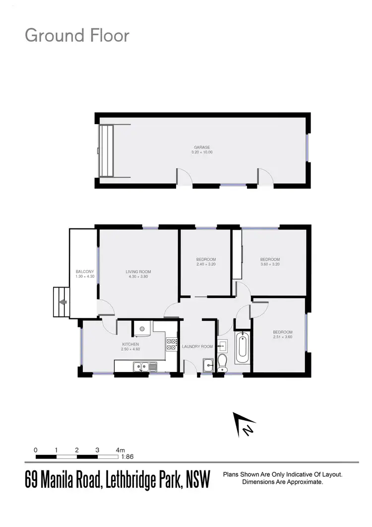 Floorplan of Homely house listing, 69 Manila Rd, Lethbridge Park NSW 2770