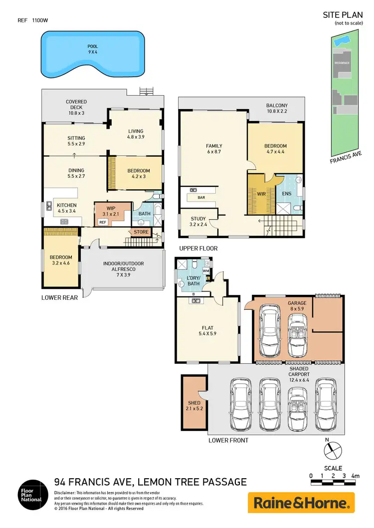 Floorplan of Homely house listing, 94 Francis Avenue, Lemon Tree Passage NSW 2319