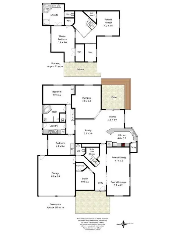 Floorplan of Homely house listing, 5 Matelle Court, West Ulverstone TAS 7315